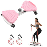Twist Waist Disc with Resistance Bands for Home Fitness and Abdominal Toning