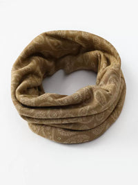 Unisex Cotton Neck Warmer Scarf for Winter - Thickened, Warm, and Neck-Protective