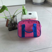 JK Uniform Small Square Shoulder Bag with Detachable Strap