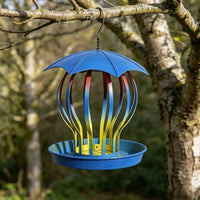 Decorative Wall-Mounted Bird Feeder for Outdoor and Indoor Gardens
