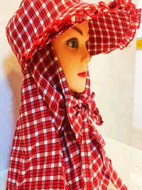 Cotton Linen Sun Protection Hat with Neck Flap for Outdoor Activities