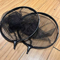 Aluminum Alloy Fishing Landing Net Head with Thickened Silicone Coating for Competition and Big Fish