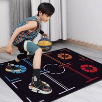 Basketball Footwork Training Mat Indoor Soundproof Home Dribbling Control Auxiliary Equipment Physical Fitness Training Pad