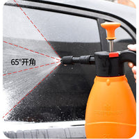 Manual Pump Foam Sprayer for Car Washing, High-Pressure Handheld Foam Cannon with Large Capacity