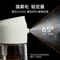 2-in-1 Oil Sprayer and Pourer Bottle for Kitchen, Glass Press-Type Atomizing Oil Dispenser