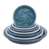 Breathable Round Plant Pot Saucer with Water Catch Tray for Preventing Root Rot