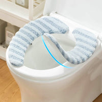 Year of the Horse Plush Toilet Seat Cover, U-Shaped Thickened Adhesive Waterproof Toilet Seat Cushion 2026