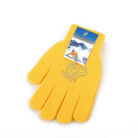 Ice Skating Gloves with Anti-Slip Rhinestones for Kids & Adults, Thickened Waterproof Winter Gloves