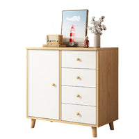 Modern Multi-functional Drawer Chest for Home Storage, Large Capacity Entryway Bedroom Cabinet
