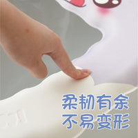 EVA Waterproof Toilet Seat Cover, Washable, Adhesive, Universal All-Season Portable Toilet Lid Cushion