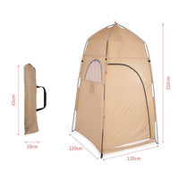 Portable Pop-Up Privacy Tent for Changing, Showering, Toilet, Fishing, or Bird Watching