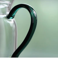 Borosilicate Glass Teapot with Infuser for Loose Leaf and Blooming Tea, Small Household Kettle