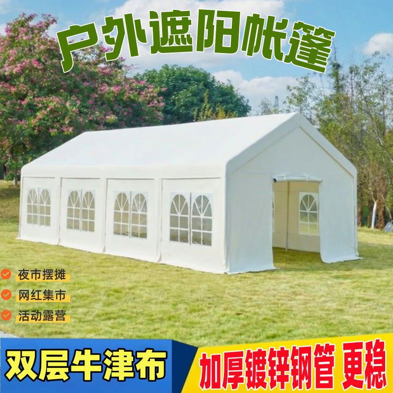Outdoor Market Tent Canopy Sidewalls, Sun Shade and Rain Cover for Booths and Camping