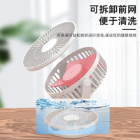 6-inch Brushless Clip-on USB Fan for Stroller & Desk, Large Capacity Dual Battery, Long Endurance