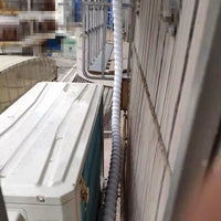 Air Conditioner Pipe Protection Cover for Indoor/Outdoor Units - Decorative & Concealing Sleeve