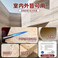 Flexible Travertine Faux Stone Wall Panels - Soft Stone Series for Interior & Exterior Decor