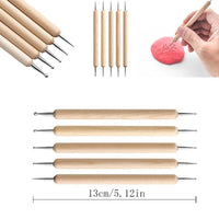 27-Piece Pottery & Clay Sculpting Tool Set for DIY Crafting