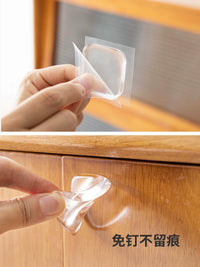 Shuangshan Transparent Door Handle Wall Protector Pads
