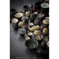 Moji Japanese Wabi-Sabi Style Ceramic Teaware Collection