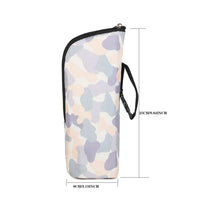 Portable Insulated Baby Bottle Bag with Zipper, Aluminum Film Lining for Travel and Freshness