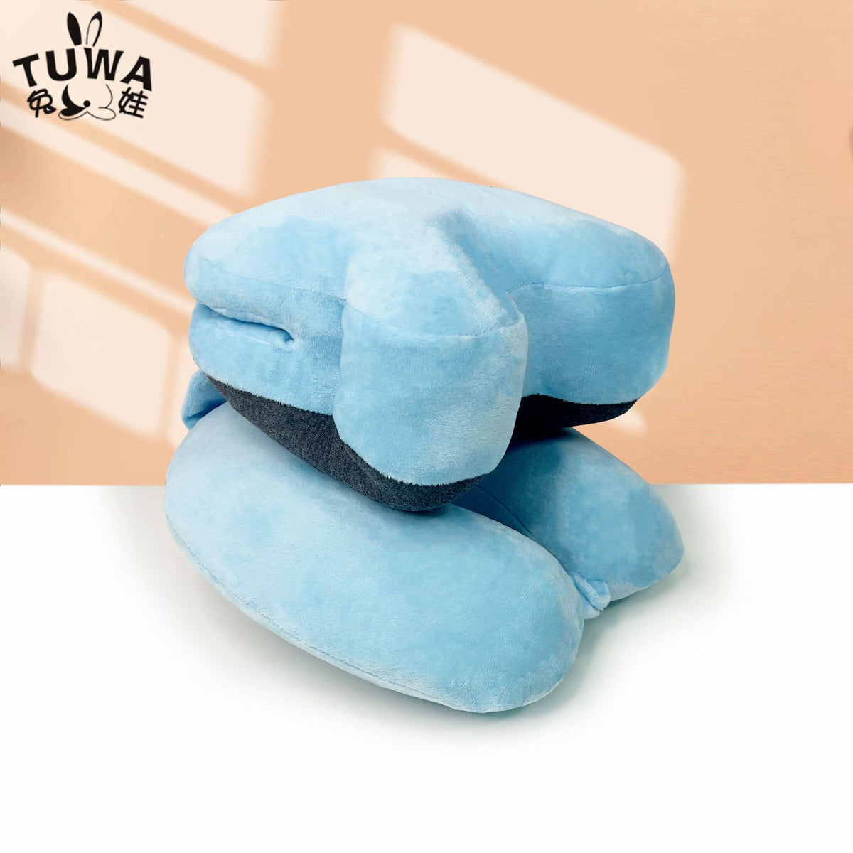 Portable U-Shaped Nap Pillow for Office and School Desk Napping