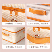 Large Capacity Zippered Storage Bags for Clothes and Bedding, Moisture-proof and Space Saving
