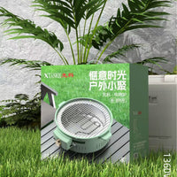 Multifunctional Electric & Charcoal Dual-Use BBQ Grill for Indoor/Outdoor Use