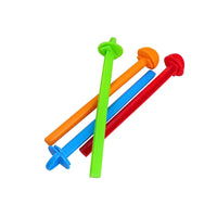 Bird Perch Stand for Parrots and Small Birds - Claw Grinding Plastic Perch Toy