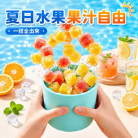 Silicone Ice Cube Tray with Easy Release, Food-Grade Mold for Drinks, Coffee, and Fruit Ice