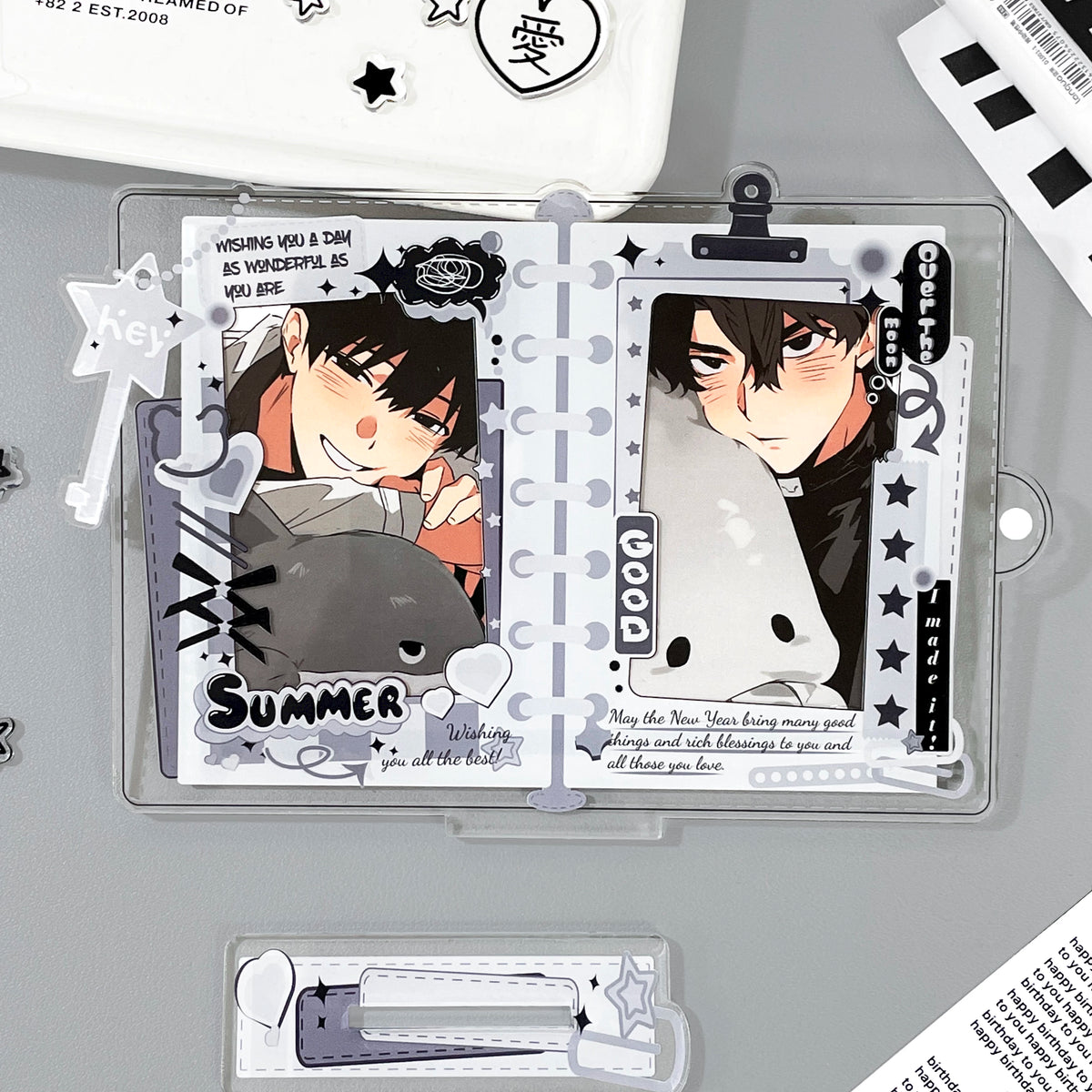 Acrylic Photocard Holder Stand for 3-inch Instax and Small Cards