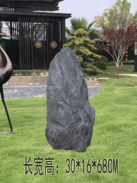 Fiberglass Artificial Rock Landscape Ornament for Outdoor Display