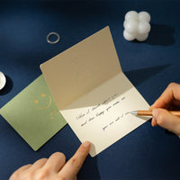 Korean Style Ins Simple Children's Day Greeting Card, Foldable DIY Birthday Blessing Card, Thank You Card for Gifts