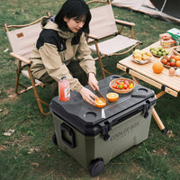 JEKO Portable Insulated Cooler Box for Camping, Food, Beverages, and Outdoor Activities