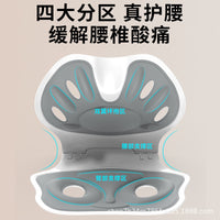 Foldable Ergonomic Back Support Cushion for Posture Correction