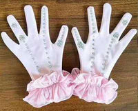 Zhuobao Figure Skating Magic Gloves with Rhinestones - Thin & Fleece Lined Options