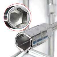 Guitar Hex Socket Wrench for Nuts, Audio Jacks, Tuners, Tone/Volume Knobs Installation and Repair
