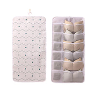 Hanging Storage Bag for Underwear and Socks, Multi-layer Wall-mounted Organizer with Pockets