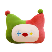 Cartoon Clown Plush Toy Pillow for Kids and Adults