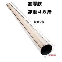 Stainless Steel Stove Pipe Chimney Flue Kit for Wood Burning Stoves and Heaters