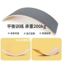 Wooden Balance Board for Kids, Sensory Training Rocker Toy for Early Childhood Development