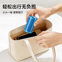 Disposable Toilet Seat Cover Film for Travel and Dental Use, Full Coverage Protective Barrier