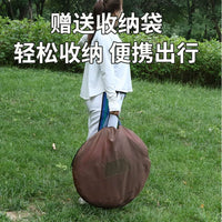 Pop-Up Mosquito Net Tent for Camping and Travel, Single/Double Person Breathable Mesh Tent with Moisture-Proof Mat