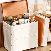 Large Capacity Household Storage Box with Lid for Clothes, Toys, and Home Organization