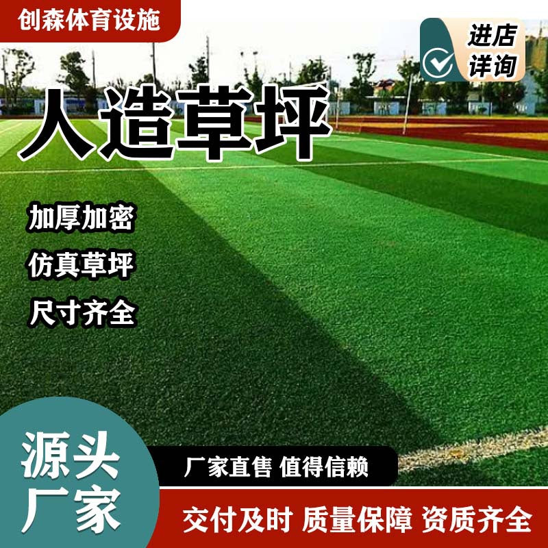 Artificial Thickened Turf for Football Fields & Outdoor Landscaping