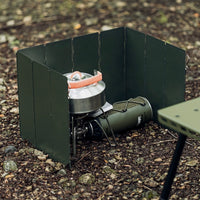 Goout Outdoor Camping Foldable Windscreen for BBQ and Picnic