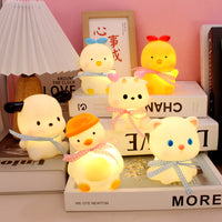 Cartoon Rabbit LED Night Light with Handle Bag, Perfect for Kids' Gifts and Party Favors