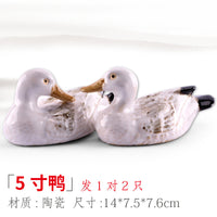 Ceramic Turtle Figurines for Aquarium and Micro Landscape Decor