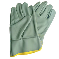 Leather Gardening Gloves for Planting and Pruning, Thorn-Proof and Wear-Resistant Work Safety Gloves