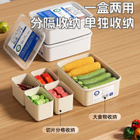 Food-Grade Refrigerator Storage Containers for Freezer and Pantry Organization