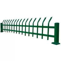 Zinc Steel Garden Fence Panel for Landscaping and Outdoor Flower Beds